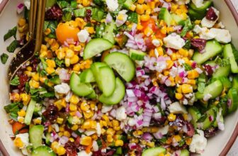 Simple Mediterranean Corn Salad – ...